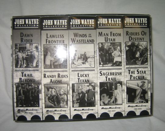 JOHN WAYNE 10 VHS Movie Collection Set  