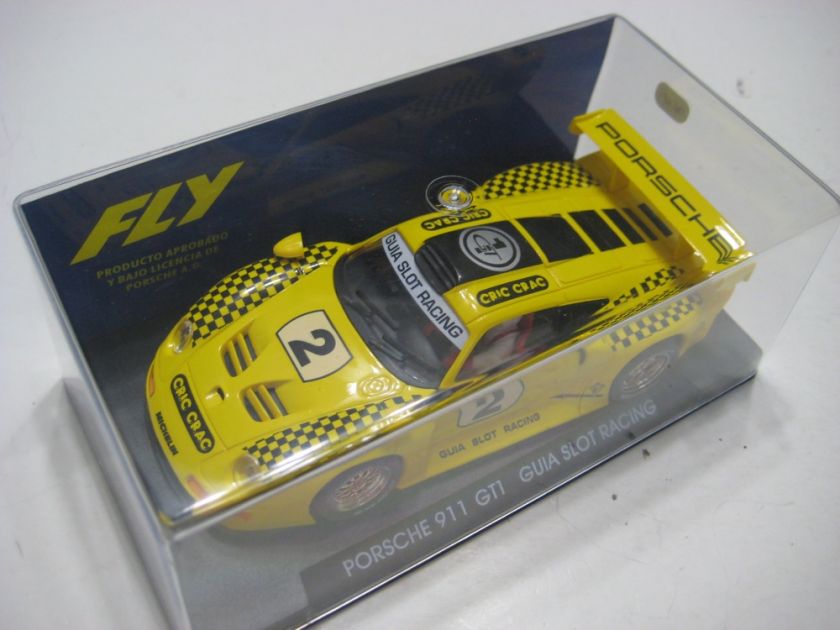 Fly Porsche 911 GT1 Guia Slot Racing Slot Car 132 NIB  