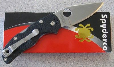 NEW Spyderco Native 5 C41GP5 Folder Folding Knife CPM S35VN Steel G 10 