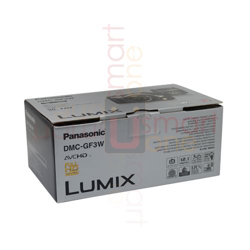 Panasonic LUMIX DMC GF3W D.Kit (14)(14 42) Black +Wty Express 