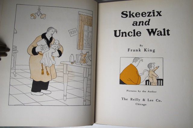 1924   26 SKEEZIX GASOLINE ALLEY COMIC ART FRANK KING  