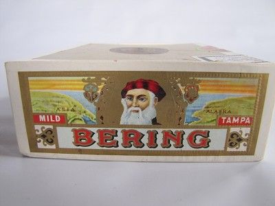 Antrique Cigar Box BERING C. W. y Ca Tampa Corral Wodiska y Ca, Inc 50 