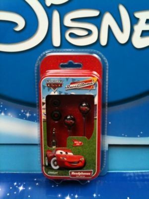 Disney Pixar Cars McQueen childrens headphones earphone  