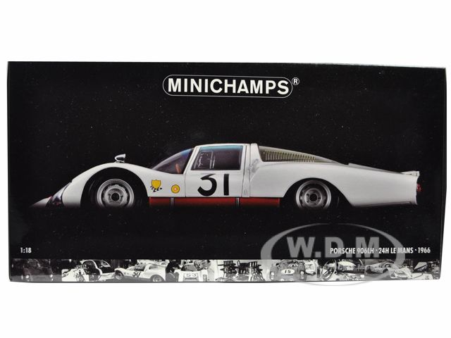   906LH HERMANN/LINGE #31 1966 LE MANS 1/18 DIECAST MODEL BY MINICHAMPS