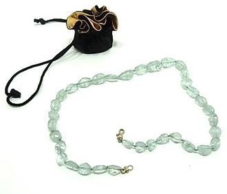 Joann Smyth AQUAMARINE Graduated Necklace, Melrose PL  