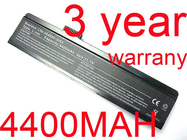   Battery for Fujitsu Siemens Amilo Pa2510 Pi2512 Pi2515 L50 3S4400 S1S5