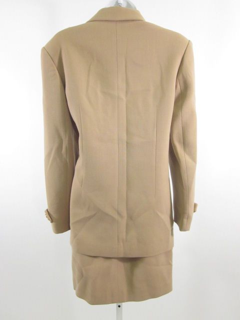ANNEX Tan Long Sleeve Blazer Jacket Skirt Suit Sz 6  