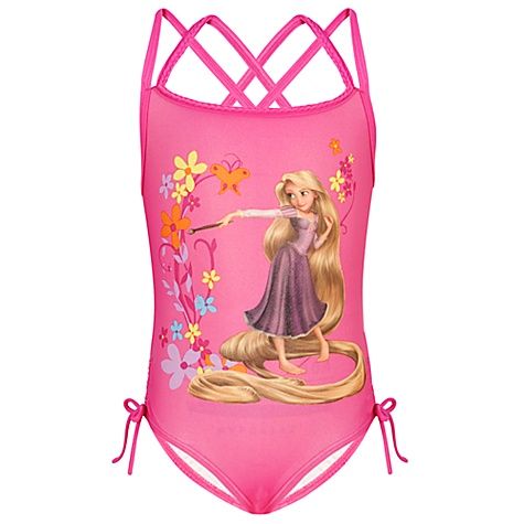 TANGLED~Rapunzel~SWIM SUIT~1 pc~10 (L)~NWT~  