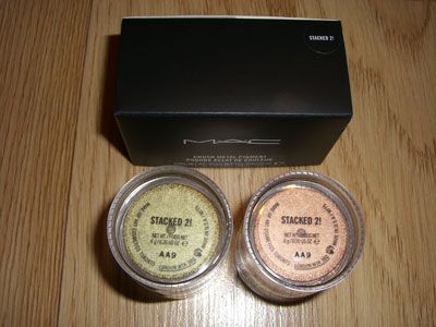 MAC CRUSH METAL PIGMENT * STACKED 2 * NIB 12g  