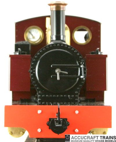 ACCUCRAFT 119 CARADOC 0 4 0T MAROON LIVE STEAM BRASS  