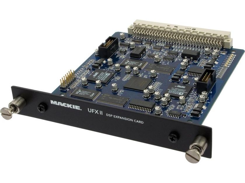 Mackie UFX II TT24 DSP Expansion Card Adds Gates EQ Etc  