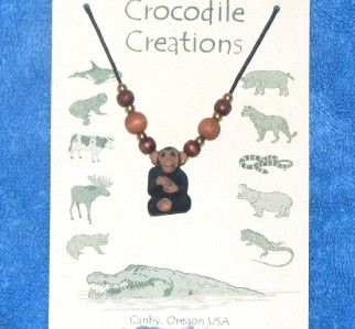 MONKEY CHIMP GORILLA ORANGUTAN BABOON NECKLACE TOTEM 66  