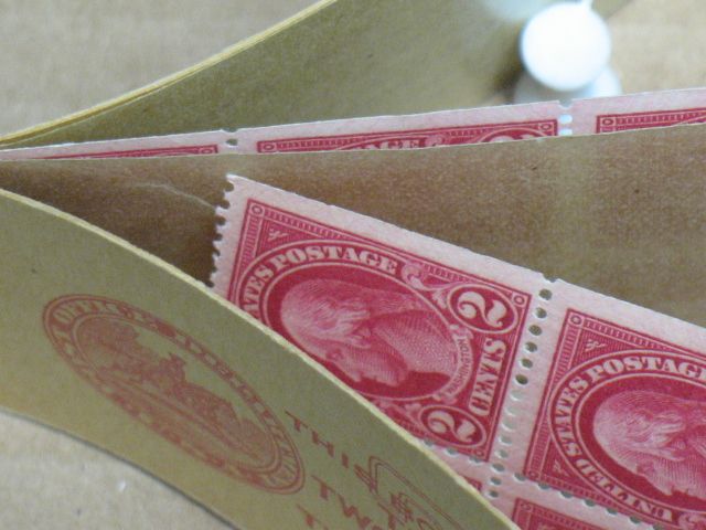 US STAMPS   1927 BOOKLET TWO CENT   UNUSED   SCOTT #634  