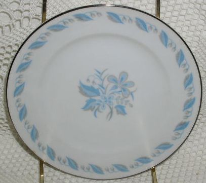 Abalone China Sky Flower 6 Bread Plate Plates  