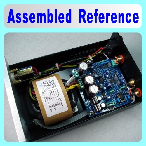 Black Aluminium Chassis DIY Audio Preamp Enclosure Pre Amplifier Metal 