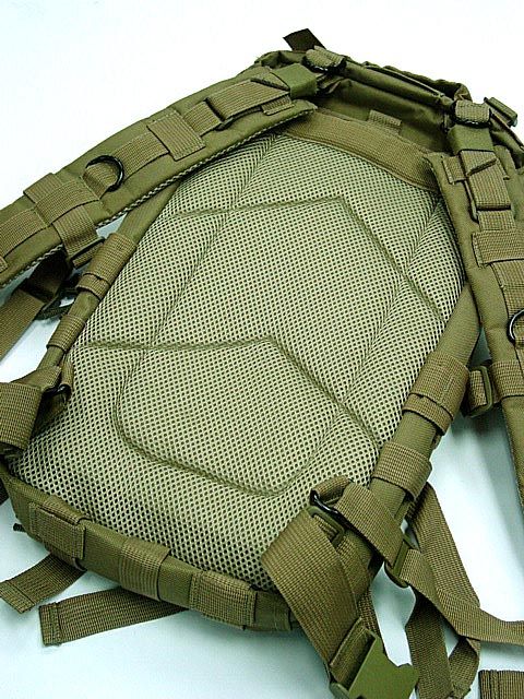 Level 3 Milspec Molle Assault Backpack Bag Coyote Brown  