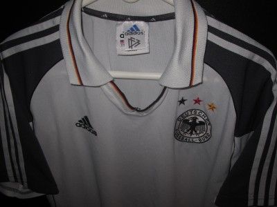   ADIDAS VINTAGE GERMANY DEUTSCHLAND JERSEY SHIRT TRIKOT DFB MENS L XL