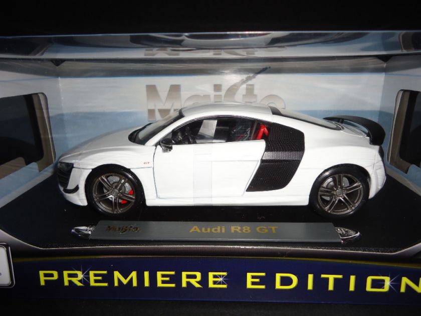 Maisto Audi R8 GT White 1/18  