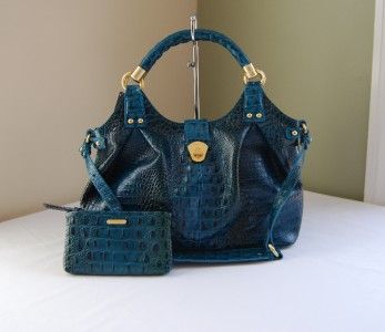   Dagny Satchel + Becka Small Cosmetic Case Azure Melbourne  