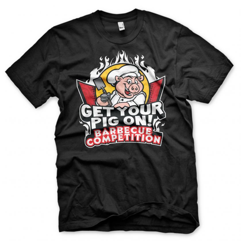 Get Your Pig On Barbecue Competition Event Shirts  