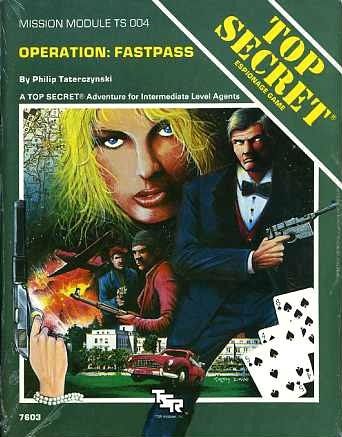 TOP SECRET Mission TS 004 OPERATION FASTPASS SEALED  