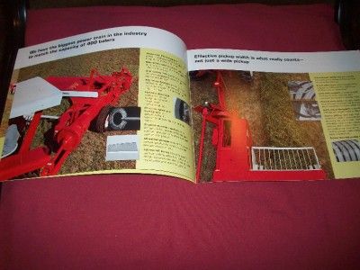 1971 International 420 430 440 Hay Baler 12 Page Brochure Nice  