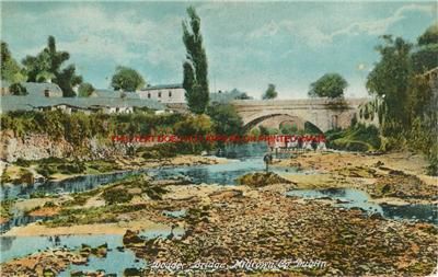 Dublin Milltown Dodder Bridge old Photo 14 x 11 Mnted  