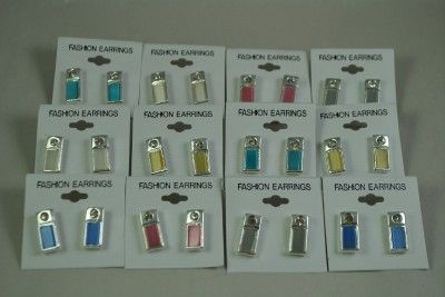 wholesale lot 12 etruscan drop earring mix f/s  