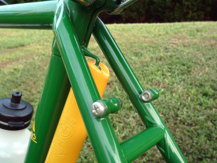 The aforementioned rear fender and luggage racklugs (above and below).