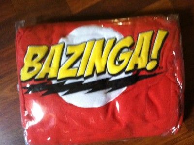 BIG BANG THEORY 6 FOOT BAZINGA FLEECE BLANKET COMFORTABILITY CLOAK W 