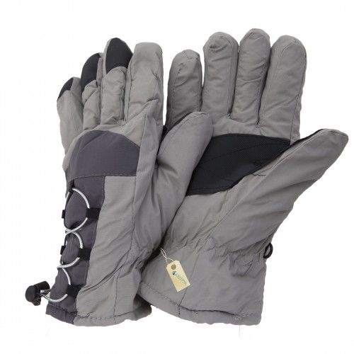 Free PnP) Ladies Womens Thermal Padded Ski Gloves Grip  