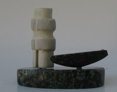 Inukshuk / Kudlik Inuit (eskimo) Pitseolak Pootoogook  