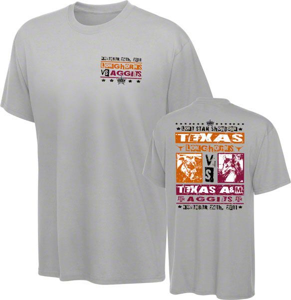 Texas Longhorns vs Texas A&M Aggies Lone Star Showdown Poster Youth T 