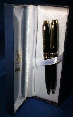 Bill Blass Continental 221 1 Black Pen Pencil Cross  