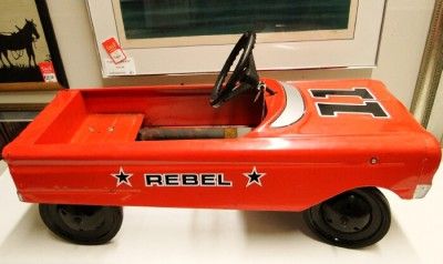 VINTAGE REBEL #11 CHILDS PEDAL CAR  