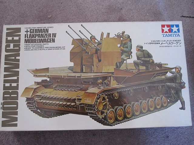 Flakpanzer IV Mobelwagen Tamiya 1/35 German Model Kit  