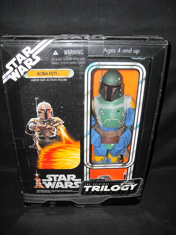 Star Wars Trilogy 12 Boba Fett/Blue Outfit MISB 2004  