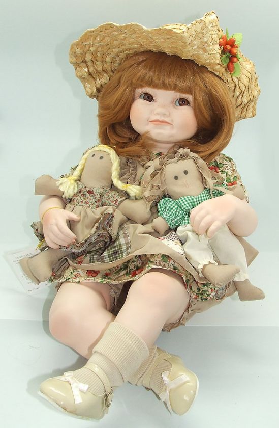 CINDY MARSCHNER ROLFE CARRIE PORCELAIN DOLL # 78 CLOSED ED TINA 