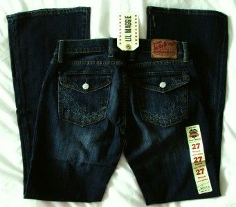 Lucky Brand Lil Maggie Flap Pocket Bootleg Jeans NWT 4 6 8 10 7WD1396 