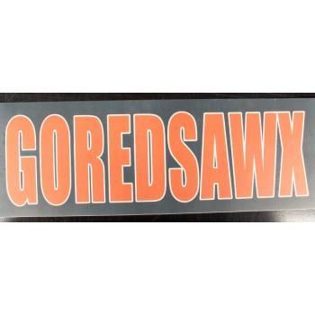 Boston Red Sox GOREDSAWX Bumper Sticker World Series DH  