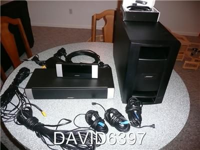 BOSE V 30 SURROUND SOUND HOME THEATER SYSTEM WITH HDMI CONNECTIONS AND 