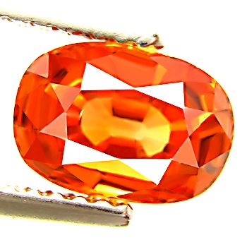 39ct FLAWLESS DAZZLING NATURAL RARE AAA PADPARADSCHA ORANGE SAPPHIRE 