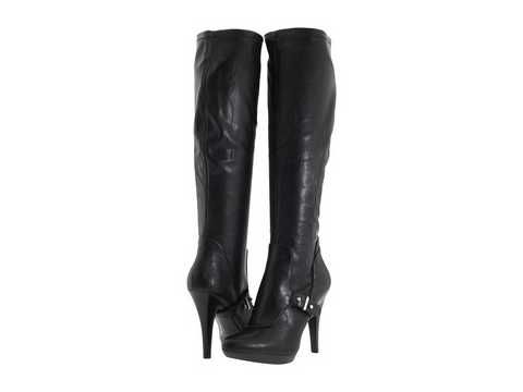 NINE WEST JAELYNN BLACK WOMENS TALL BOOTS Size 10 M  