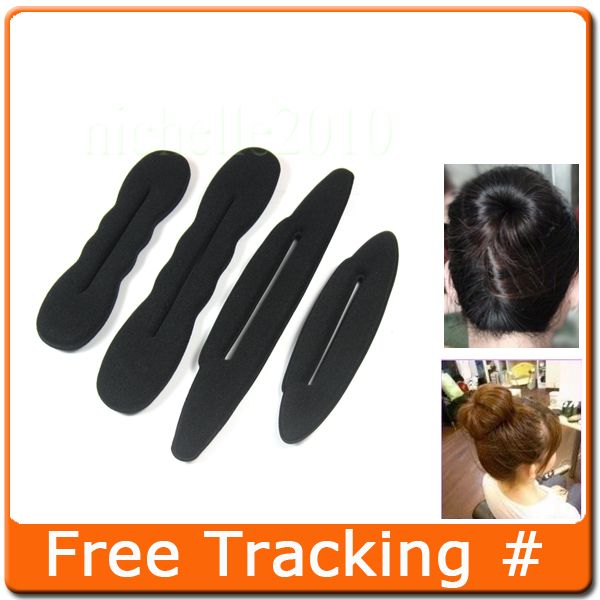 4pcs Foam Magic Hair Styling Bun Maker Twist  