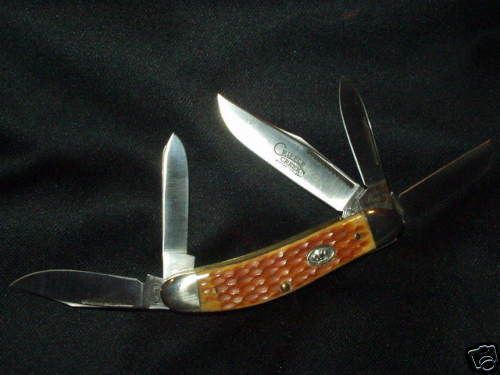 CRIPPLE CREEK 5 BL SOWBELLY STOCKMAN KNIFE CARGILL 1984  