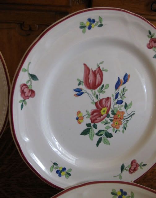 QUADRIFOGLIO CHINA MADE IN ITALY DINNER PLATES QUD30  