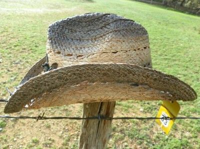   Hats MALLORIE Ladies Western Straw Beach Womens Cowboy Hat NWT  