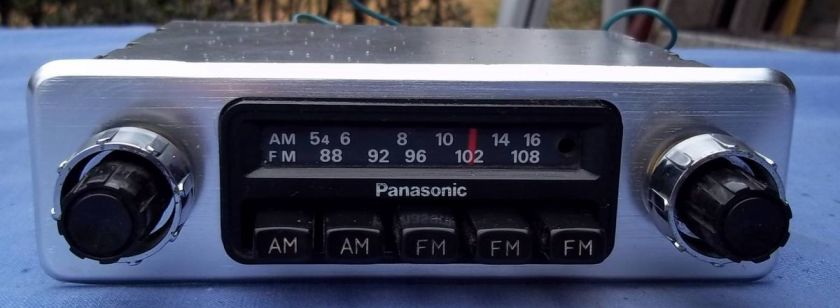 Panasonic Small case AM/FM,radio VW,Triumph,BMW  