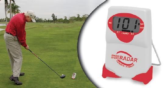 SWING SPEED RADAR with Tempo Timer Sports Sensor Golf  