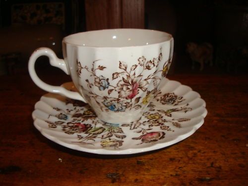 Johnson Bros STAFFORDSHIRE BOUQUET Cup & Saucer  